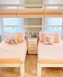 Take a look at these triple bunk beds with trundles and drawers! Audrey Triple Bunk Bed Custom Kids Furniture