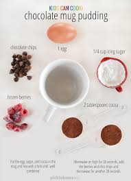 The oxford english dictionary, published in the late 19th century, set the framework for dictionaries around the world. Kids Can Cook Chocolate Mug Pudding Picklebums