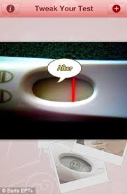 Women Are Editing Photos Of Pregnancy Tests To Find Positive Results Daily Mail Online