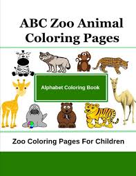 The earlier kids start to learn leters, the earlier they will start to read. Abc Zoo Animal Coloring Pages Zoo Coloring Pages For Children Thomas Christine 9781535585750 Amazon Com Books
