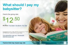 Babysitting Rates Calculator Going Rate For Babysitting Babysitter Babysitting