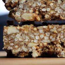 Barres Au Quinoa Souffle Et Au Beurre D Arachides Sweet Recipes Desserts Food