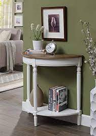 Powell furniture round spindle table black. 19 Half Round Table Ideas Half Round Table Table Half Moon Console Table
