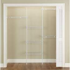 3.8 out of 5 stars with 5 ratings. Rubbermaid 5 Ft To 8 Ft Adjustable Direct Mount Closet Kit The Home Depot Canada