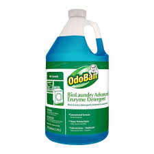 Bio Clean Hard Water Stain Remover Reviews Odoban 1 Gal Bio Laundry Advanced Enzyme Detergent Case Of 4 968262 G The Home Depot Bottle Reviews Detergent Color Rinse
