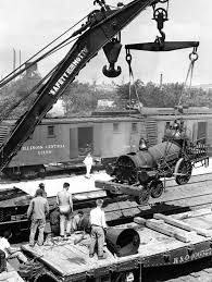 Flashback Railroad Fair Chicago Tribune Abandoned Train Work Train Baltimore And Ohio Railroad
