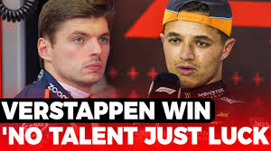 Norris: Verstappen's Sao Paulo GP win "no talent, just luck"