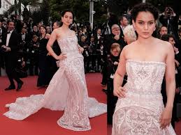 Kangana Ranaut Michael Cinco Cannes 2019 Pain Glory Screening High Heel Confidential Kangana ranaut looks straight out of a fairytale in stunning white gown.
