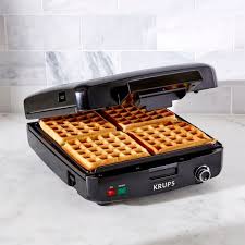Krups 4 Slice Belgian Waffle Maker Belgian Waffle Maker Waffles Maker Belgian Waffles