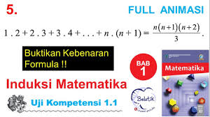 Soal ulangan harian matematika kelas 11 kurikulum 2013 program linear ini merupakan contoh soal terbaru yang akan saya bagikan bagi bapakibu yang guru sd smp sma contoh soal model matematika smk kelas 11. Uji Kompetensi 1 1 No 5 Induksi Matematika Kelas 11 Sma Hal 13 Buktikan Kebenaran Formula Faktorial Youtube