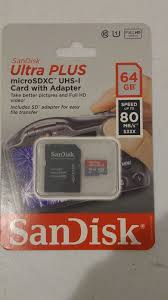 Sandisk 32gb 64gb 128gb ultra extreme pro micro sd memory card sdhc xc a1 v30 u3. Amazon Com Sandisk Ultra Plus 64gb Micro Sdxc Uhs I Memory Card With Adapter 80mb S Speed Class 10 U1 Computers Accessories