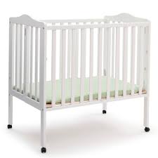 This baby bed mat is made of high quality soft material， offering. Delta Children Folding Portable Mini Crib With 1 5 Inch Mattress White Walmart Com Walmart Com