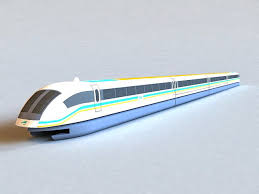 Maglev Train 3d Model Train 3d Model Model