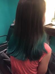 Cardi b wears a blue, green, and black wig to match her seafoam green dress and black patent bikini in a new instagram video. Peacock Green Tips For Studio Hair Design Alliston Facebook