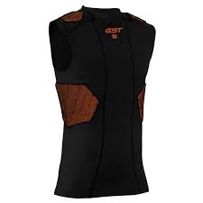 Wilson Gst 5 Pad Compression Football Shirt Black Youth