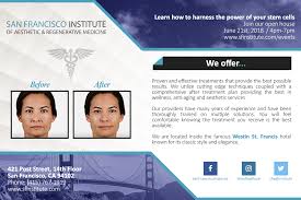 Aging therapy using blood components: Learn How To Harness The Power Of Your Stem Cells San Francisco Institute Of Aesthetic And Regenerative Medicine At San Francisco Institute Of Aesthetic Regenerative Medicine In San Francisco