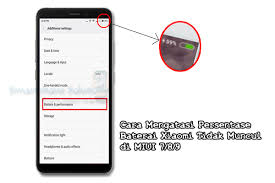 Cara Mengatasi Persentase Baterai Xiaomi Tidak Muncul Di Miui 7 8 9 Smartphone Solution