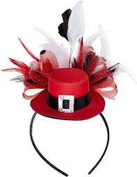 Amazon Com Amscan International Diadema Fashion Parte Superior Hat Clothing Holiday Headbands Diy Birthday Decorations Christmas Headband