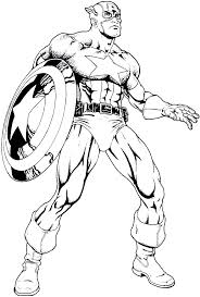 The Captain America S Confusion Once Coloring For Kids Captain America Coloring Page Avengers Coloring Pages Captain America Coloring Pages Avengers Coloring
