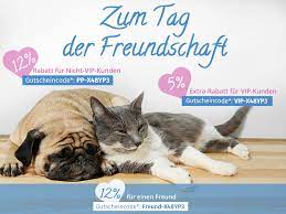 Startseite grußkarten feiertage gedenktage und weitere feiertage internationaler tag der freundschaft (30.7.) klicken sie auf die bilder, um sie zu vergrößern oder als grußkarte zu verschicken. 12 Rabatt Zum Tag Der Freundschaft Bei Pets Premium Ab 49 Bestellwert 5 Zusatzlich Fur Vips Sparpfoten De