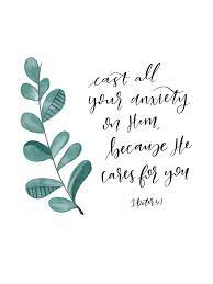 Cast all your anxiety on him. Cast All Your Anxiety On Him Digital Art By Erica Gingrich