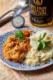 Poulet Massala Indien Au Lait De Coco Aux Delices Du Palais Poulet Massala Poulet Tikka Massala Poulet