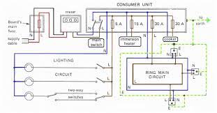 Wiring diagram ofdomestic electrical house installation. Domestic Electrical Wiring Protection Schemes Standards