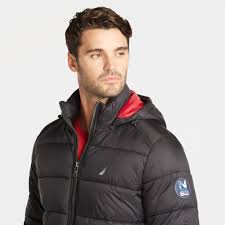 Nautica Boys Sleeve Logo Short Bubble Jacket Jackets Coats Primebooth Outdoor Recreation