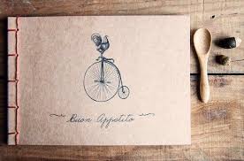 Blank Recipe Book Recipe Journal Cooking Gift Recipe Book Handmade Journals Handmade Notebook