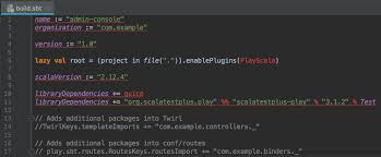 Native support for compiling scala code and integrating with many scala test frameworks. Intellij Idea Why Build Sbt Is Highlighted In Red Stack Overflow