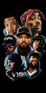 Looking for the best wallpapers? Reyes Del Rap By Farid Hip Hop Artwork Hip Hop Art Hip Hop Poster