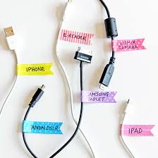 Recently we confronted the drawer, organizing and labeling the cords with painter's tape and moving them into a pretty pink box from ikea. 15 Diy Cord Organizers To Keep Your Wires And Cables Untangled
