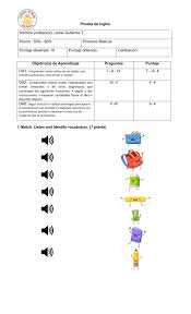 english test 1st grade interactive worksheet