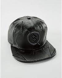 Faux Leather Professor Zoom Snapback Hat Spencer S Snapback Hats Hats Faux Leather