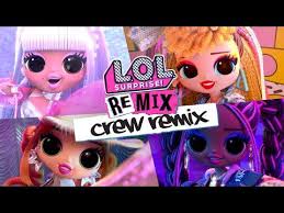 Crew Remix L O L Surprise Remix Dolls Official Animated Music Video Youtube Animated Music Videos Lol Dolls Lol