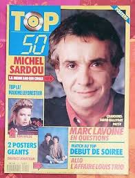 MAGAZINE TOP 50 147 SANS POSTER SARDOU L'AFFAIRE LOUIS TRIO SANDRA CRETU  NIAGARA