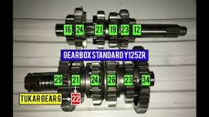 Maybe you would like to learn more about one of these? Cara Kacuk Gearbox Dan Kira Ratio Gearbox Bagi Yamaha 125zr Youtube