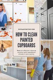 Keeping Your Kitchen Cupboards Clean Is Easier Than You Might Think Read Our Essential How To Clean Painted Cabinets Guide And