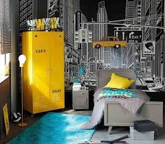 Un Style New York Une Idee Chambre Garcon Ado Deco Chambre New York Deco Chambre Garcon Decoration Chambre Garcon