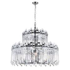 12 Light Chandelier With Chrome Finish 1065p28 12 601 Fan And Lighting World Of Boynton Beach