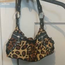 :) thread starter bag lady 923. Kathy Van Zeeland Bags Kathy Van Zeeland Small Leopard Print Purse Poshmark