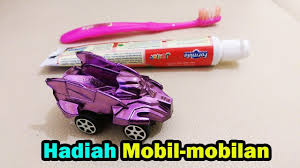 Senangnya Dapat Hadiah Mobil Mobilan Dari Sikat Dan Pasta Gigi Got A T Pasta Gigi Hadiah Mobil