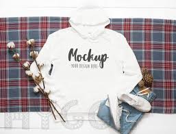 Bella Canvas 3719 White Unisex Hoodie Mockup Pullover Mockup Etsy Hoodie Mockup Unisex Hoodies Shirt Mockup