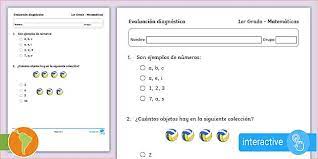 Mit detaillierten statistiken überprüfst du kontinuierlich deinen. Examen Diagnostico 1er Grado Matematicas En Pdf