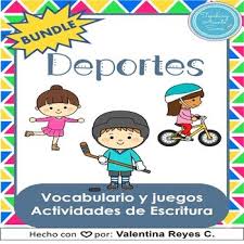 Sigue las últimas noticias de deportes. Deportes Bundle Vocabulario Juegos Y Escritura Sports In Spanish