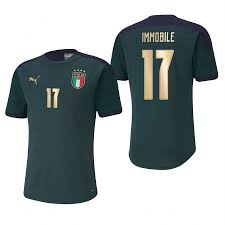 Italy italia blue soccer jersey puma neil barrett football men's size xs t shirt. Shop 2020 Euro Cup Italy Ciro Immobile Gears In Our Shop