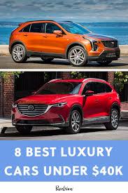 Canadian utility vehicle of the year: The 8 Best Luxury Cars Under 40k You Heard Us Purewow Car Sedan Suv Vehicle Carshopping Luxurycar Best Luxury Cars Luxury Cars Luxury Cars Bentley