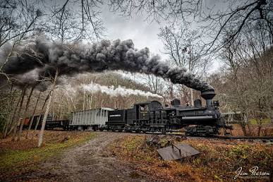 Livermore - Gear-driven steam locomotives were built for steep mountain grades, AI generated