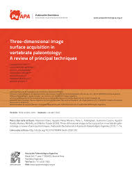 3) ce inseamna contract activ? Pdf Three Dimensional Image Surface Acquisition In Vertebrate Paleontology A Review Of Principal Techniques