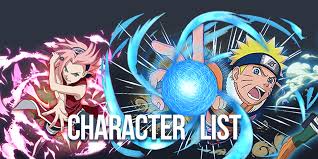 Ultimate Ninja Blazing All Characters Ultimate Ninja Blazing X